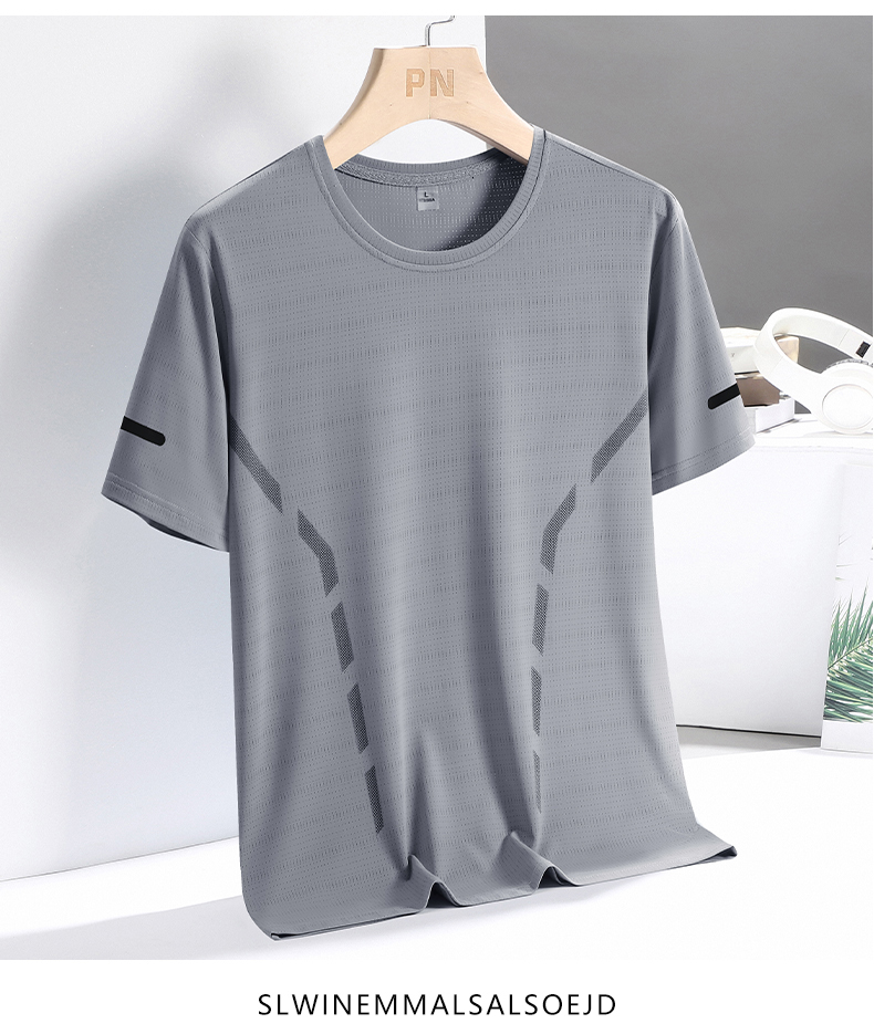 Cool breathable and comfortable round neck short sleeve KX1-322