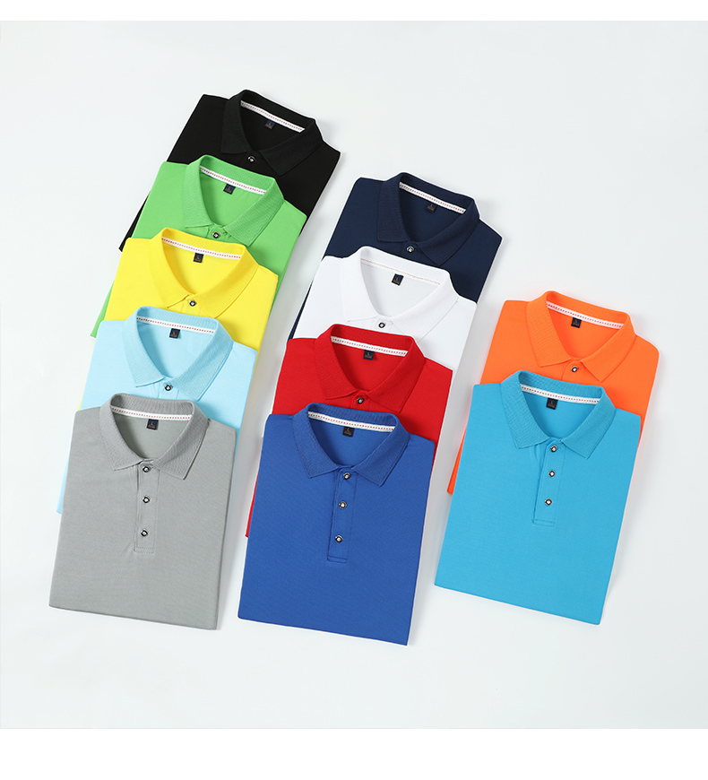 Quick-drying lapel short-sleeved POIO shirt universal GJ12-CX712