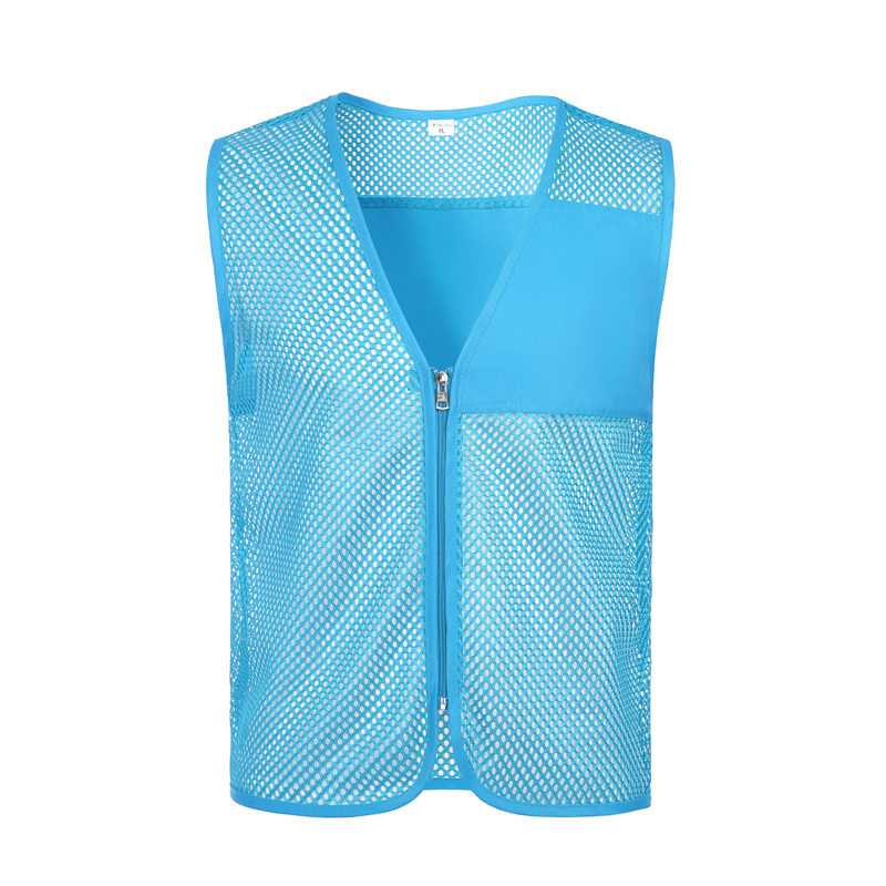 Children Fishnet Pocketless Solid Color Vest GJ68-037