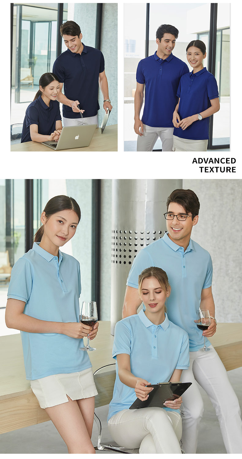 200g high-end business lapel short-sleeved Polo shirt universal G26-2209