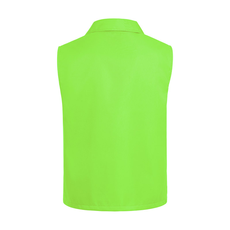 Solid color diamond grid plus mesh vest GJ68-004