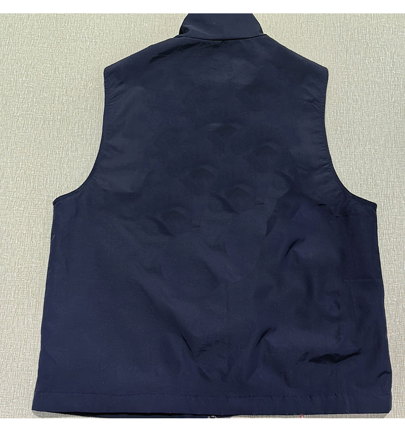 Flood prevention emergency rescue safety inspection solid color vest P05-166