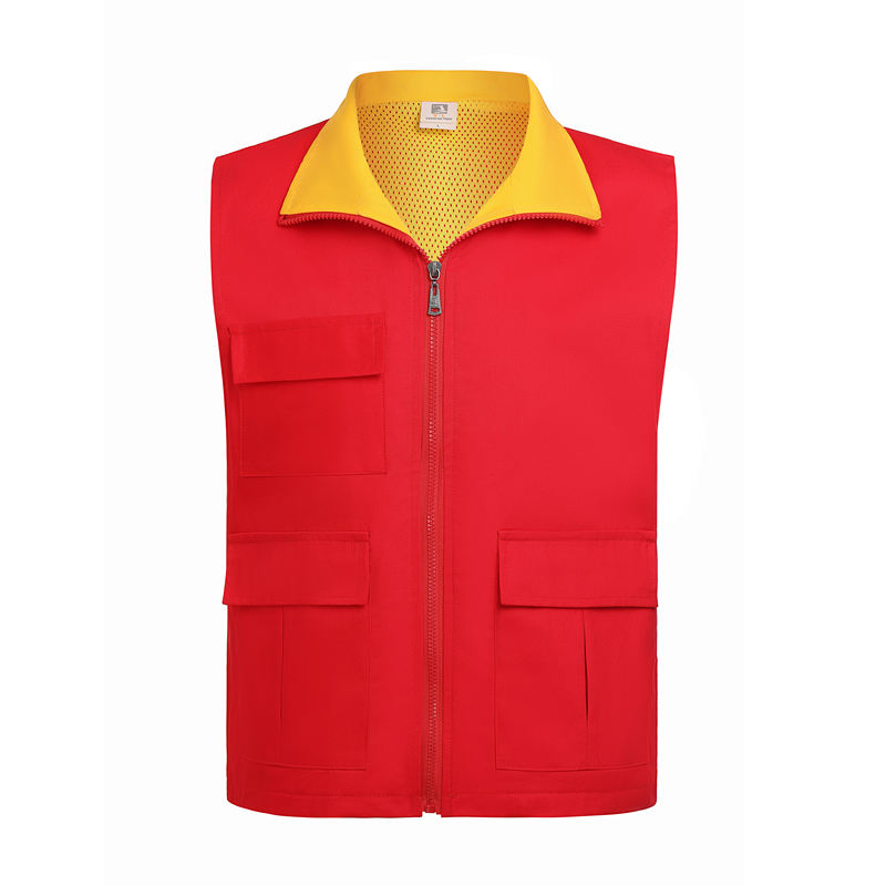 Solid color cotton power vest GJ68-5005