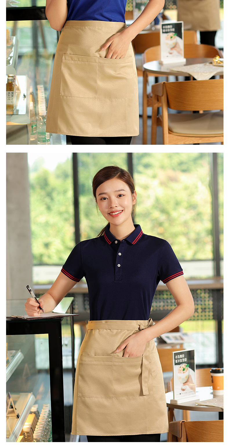 200g Imitation Cotton Ice Silk Pearl Lapel Short Sleeve POLO Shirt Universal H17-606