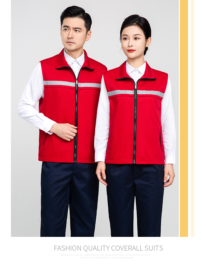 Soft and comfortable polyester-cotton thin vest H22-8902