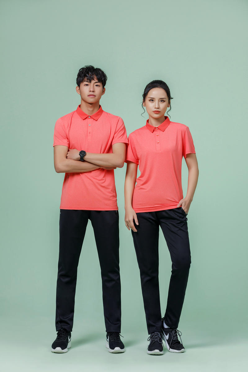 170g four-way stretch lapel short-sleeved POLO shirt universal GY7-R271