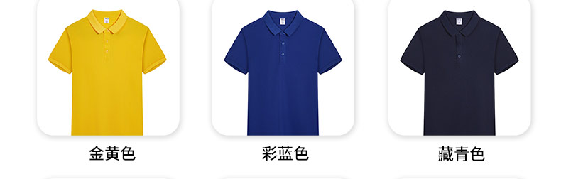 200g high-end business lapel short-sleeved Polo shirt universal G26-2209