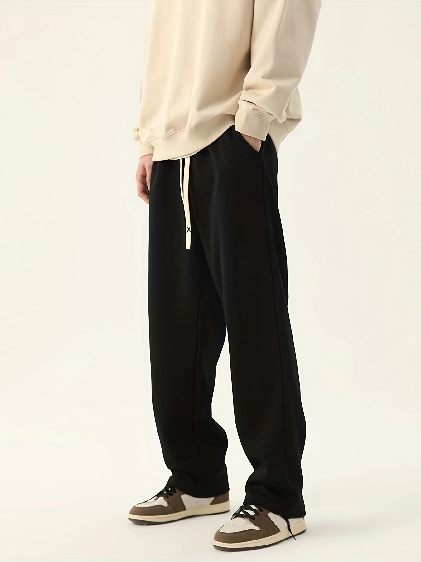 Polyester summer loose casual pants (European size) KE3-K001