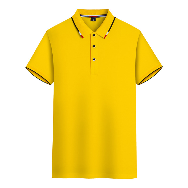 210g Osmetic Lapel Short Sleeve POLO Shirt Universal GJ24-9208