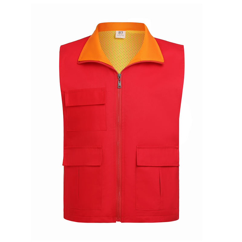 Solid color cotton power vest GJ68-5005