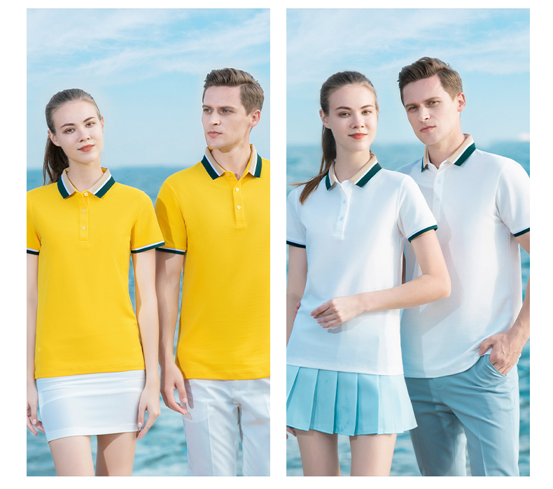 220g outdoor casual lapel short-sleeved POLO shirt universal GJ22-558