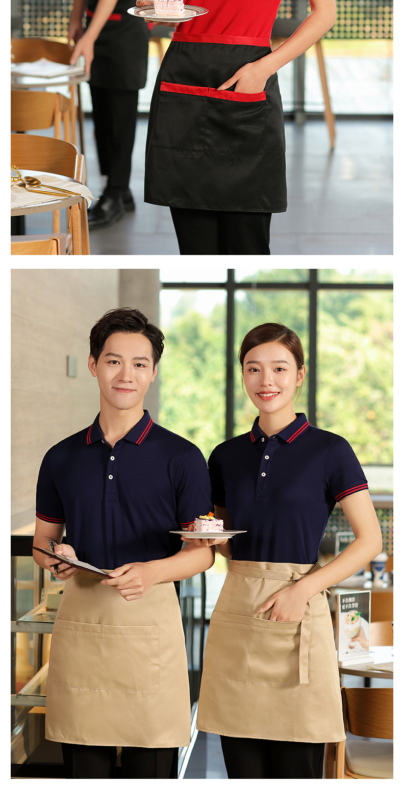 200g Imitation Cotton Ice Silk Pearl Lapel Short Sleeve POLO Shirt Universal H17-606