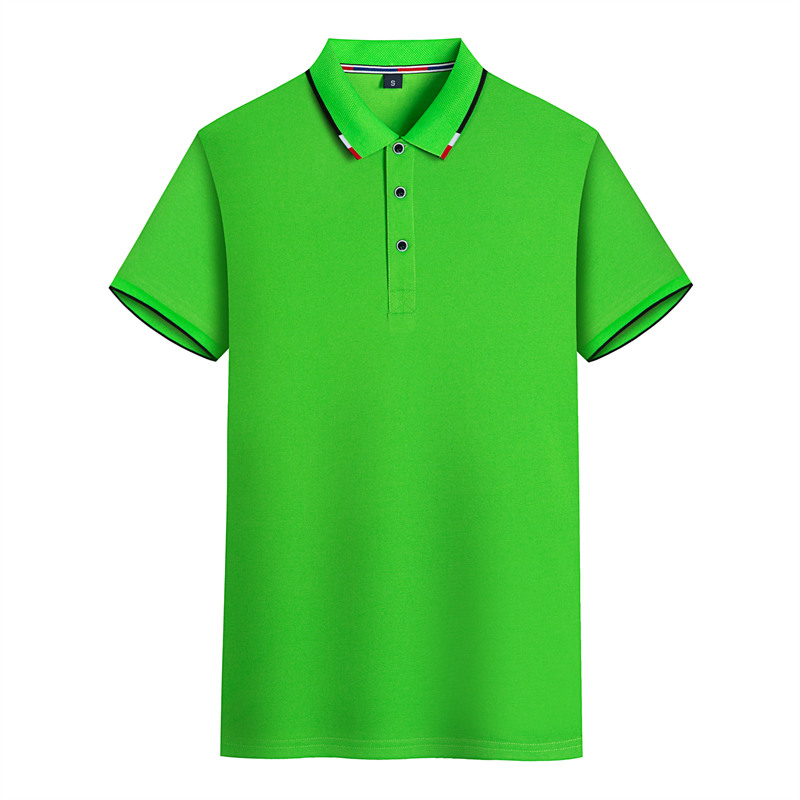 210g Osmetic Lapel Short Sleeve POLO Shirt Universal GJ24-9208