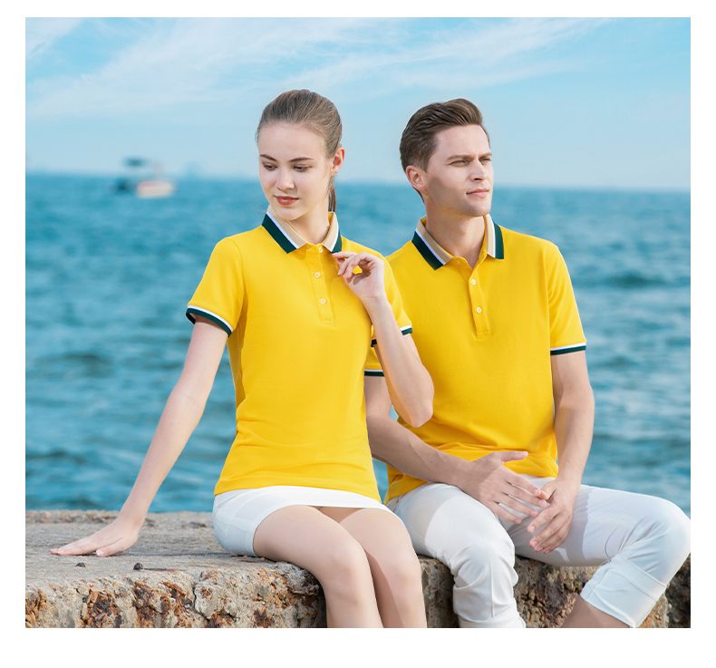 220g outdoor casual lapel short-sleeved POLO shirt universal GJ22-558