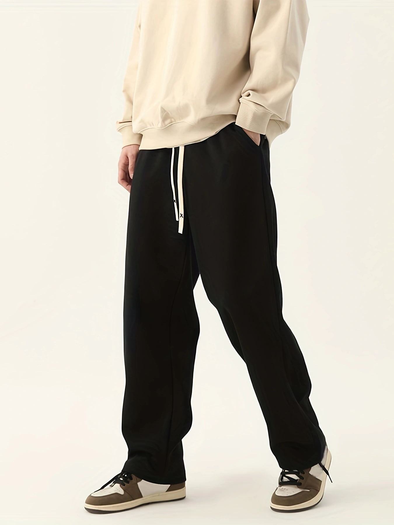 Polyester summer loose casual pants (European size) KE3-K001