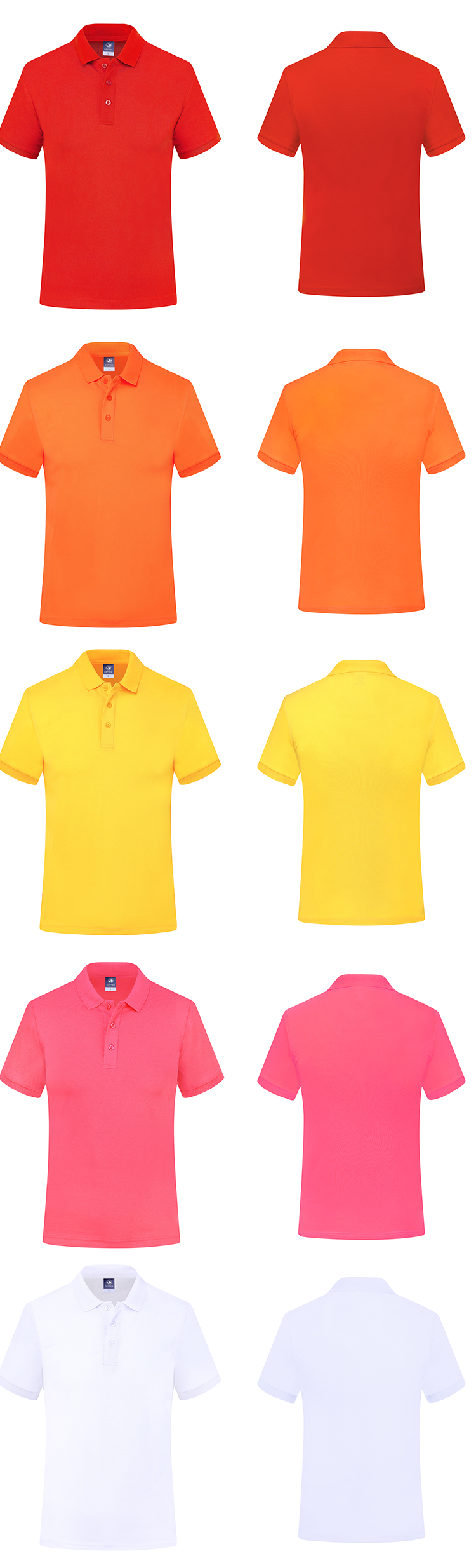 240g duoduo cotton lapel short-sleeved POLO shirt universal style W01-A9