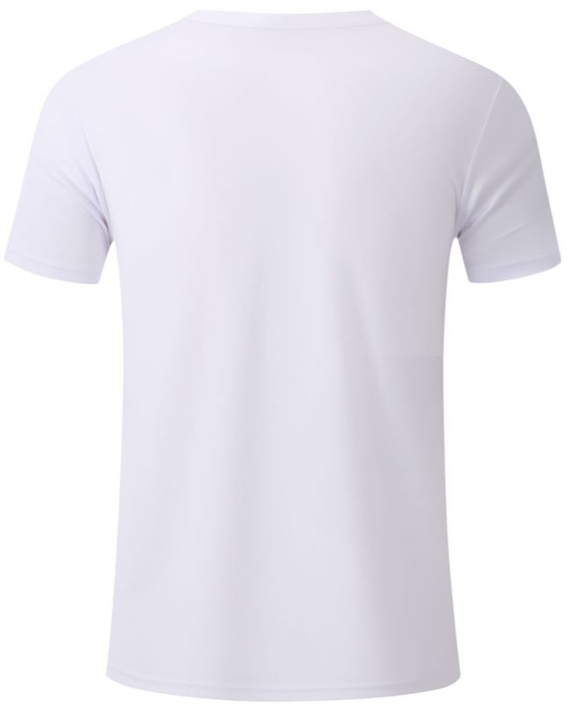 160g needle eye quick-drying round neck short-sleeved T-shirt universal E01-T1217