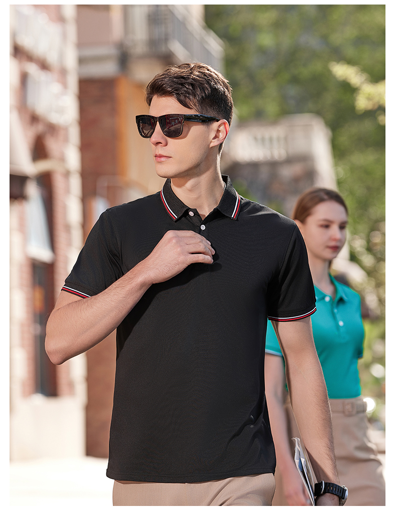 Lapel short-sleeved lapel POLO shirt H17-2301