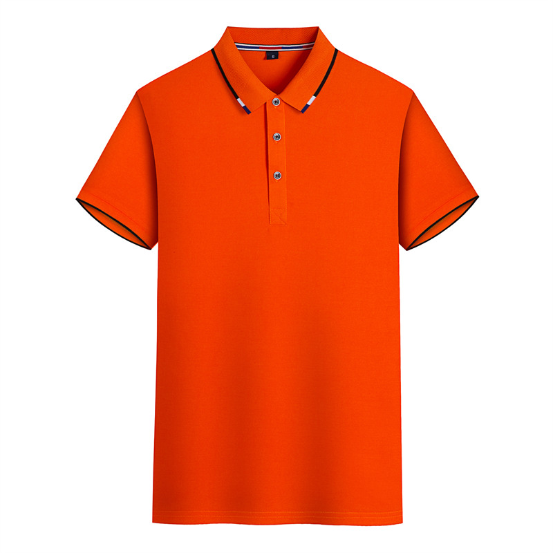 210g Osmetic Lapel Short Sleeve POLO Shirt Universal GJ24-9208