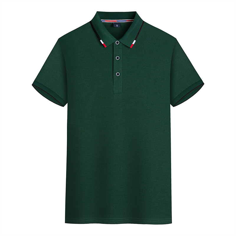 210g Osmetic Lapel Short Sleeve POLO Shirt Universal GJ24-9208