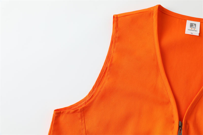 Solid color cotton V-neck vest GJ68-5002