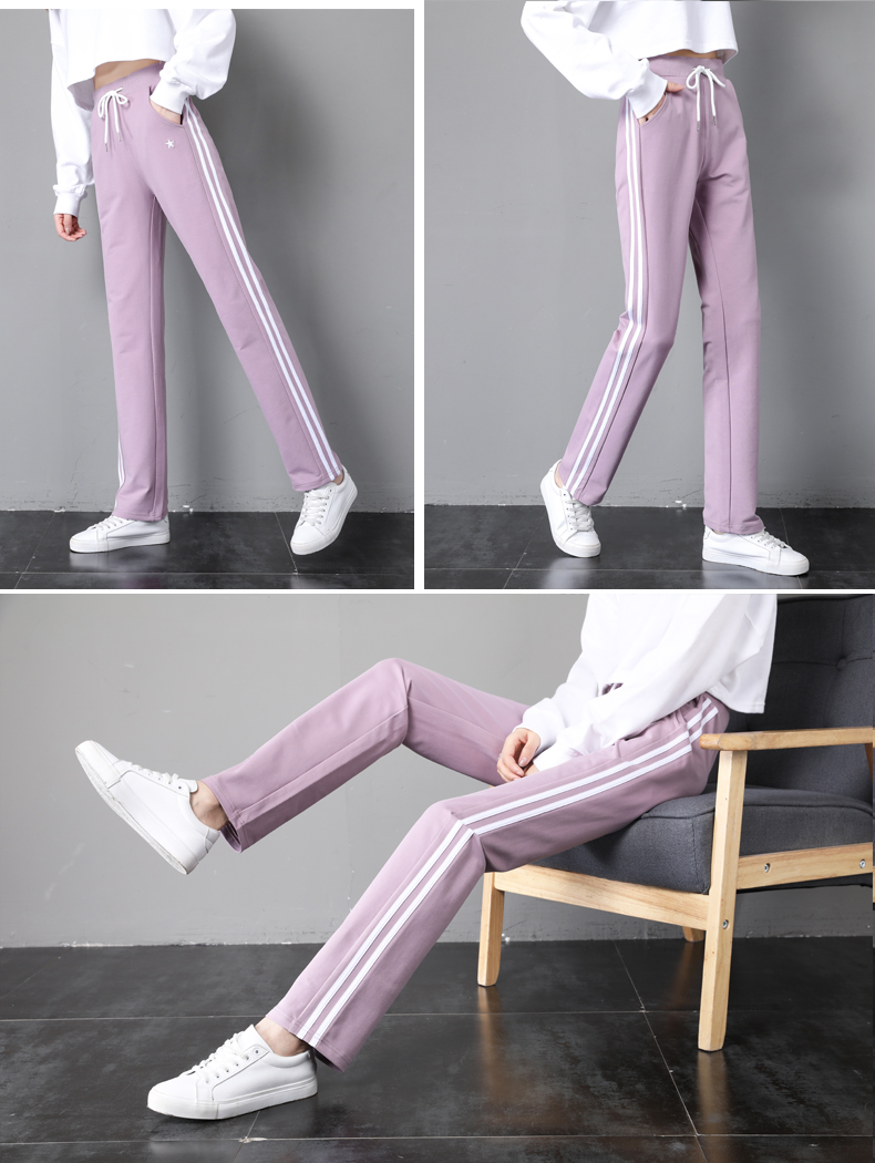 Autumn and winter warm casual straight pants for women G32-CR849