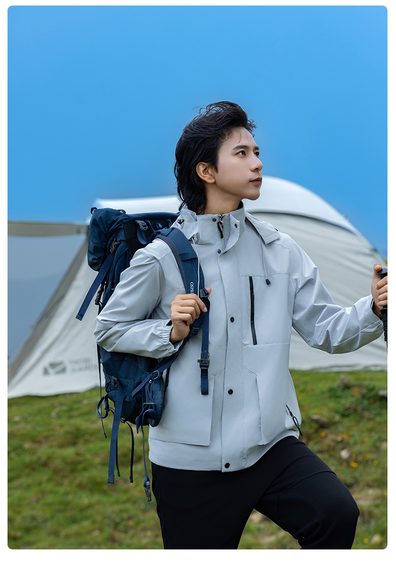 Sports splash-proof windproof clothing thin single-layer jacket KG2-5317