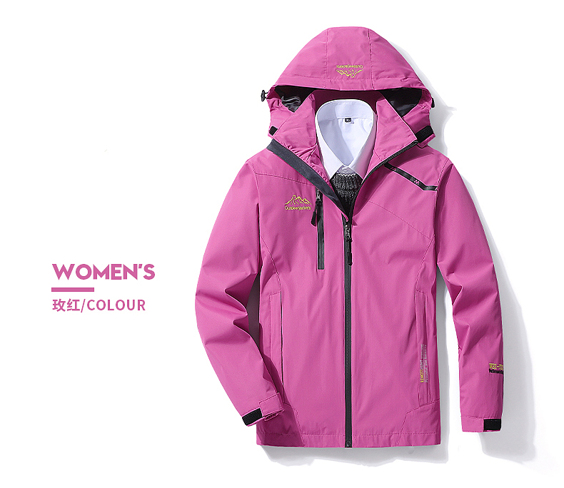 Outdoor windproof and waterproof couple jacket KF3-1898 women