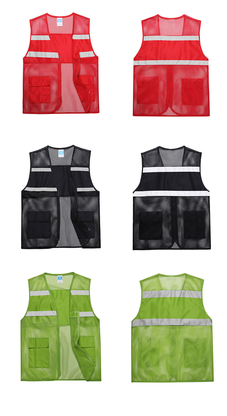 220g reflective mesh pocket vest GT3-114