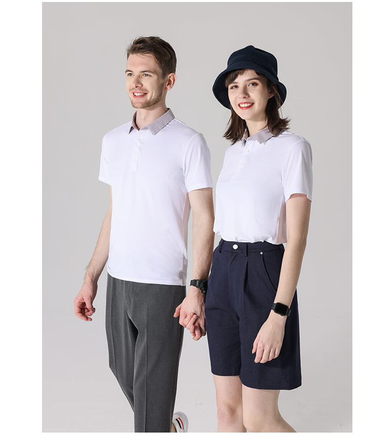 170g stylish and comfortable lapel short-sleeved POLO shirt universal style H11-271