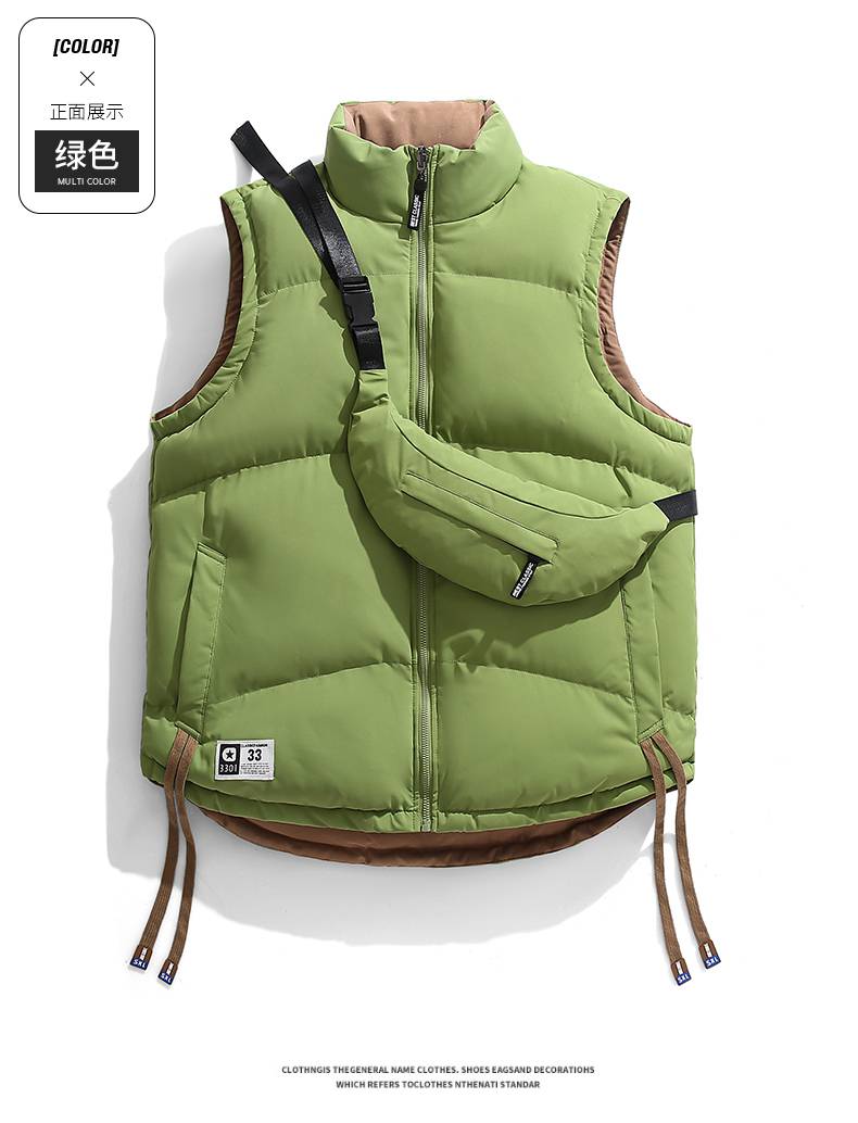 Double-sided warm vest KH2-8588