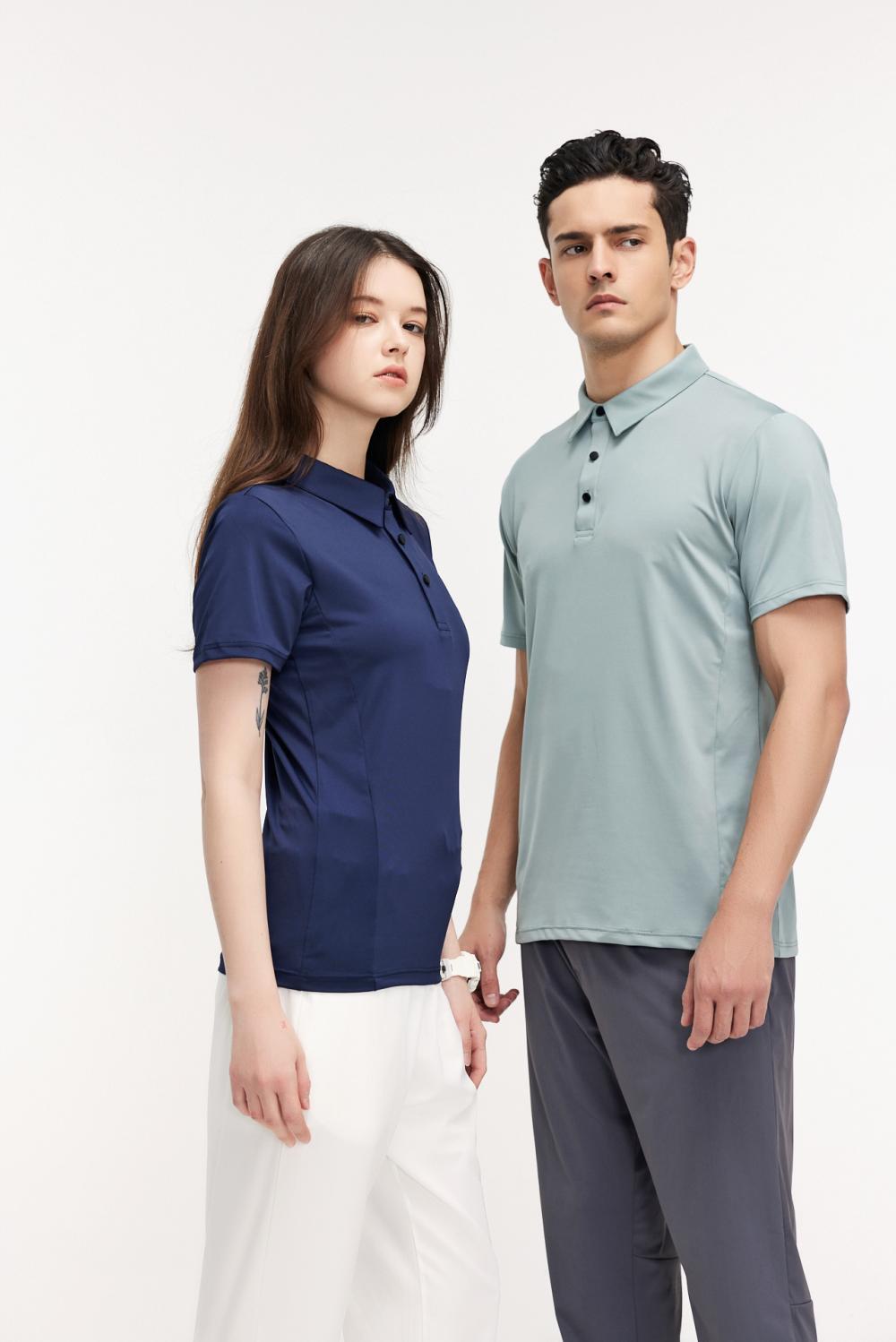 Milk silk short-sleeved lapel POLO shirt (European size) GY7-325