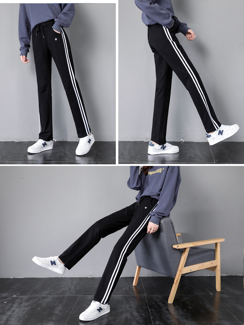 Autumn and winter warm casual straight pants for women G32-CR849