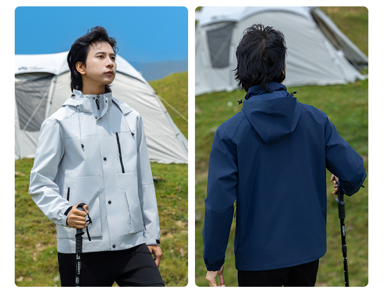 Sports splash-proof windproof clothing thin single-layer jacket KG2-5317