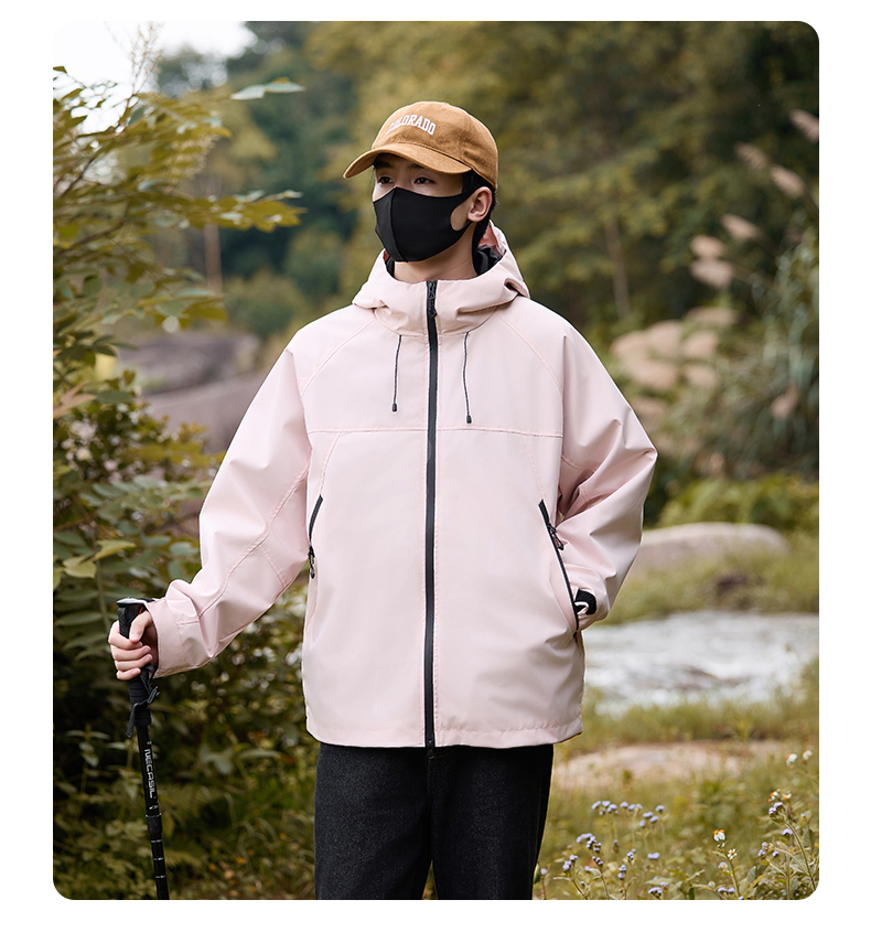 Couples outdoor bird home graphene silver fox velvet three-in-one jacket KA3-90132077