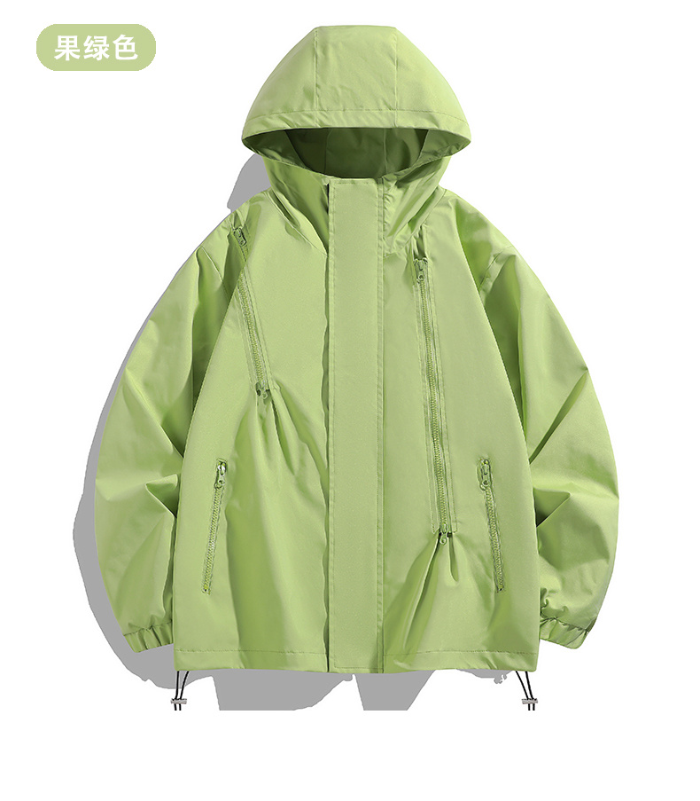 Outdoor windproof and rainproof functional wind jacket KF3-8808