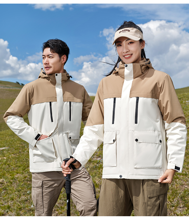 Graphene thermal insulation one-piece jacket L01-D618