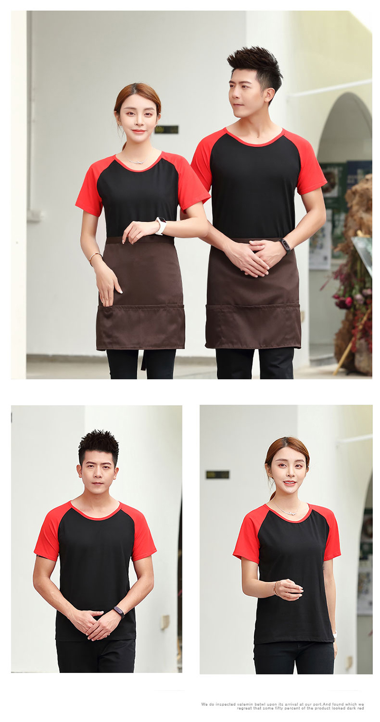 200g 40pcs TC single-sided round neck short-sleeved T-shirt universal style H17-318