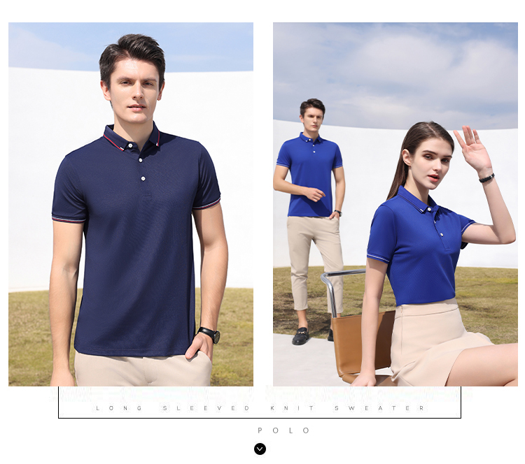 Ice ion lapel short-sleeved POLO shirt GT5-S8808