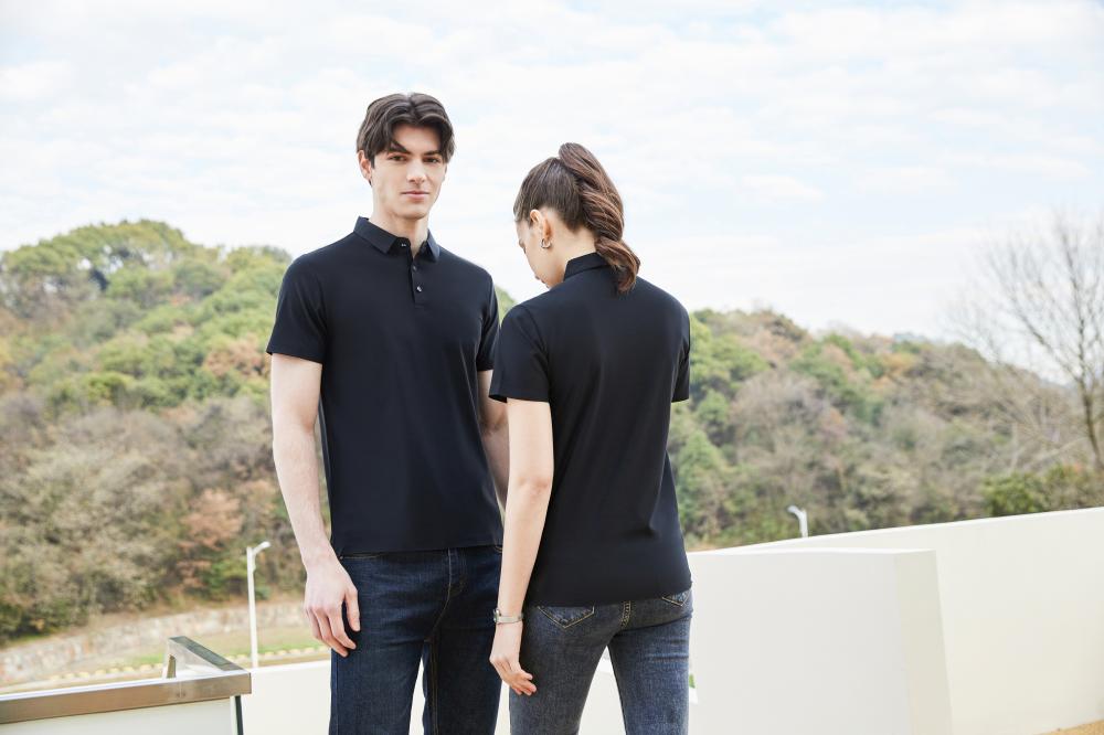 180g seamless quick-drying lapel short-sleeved POLO shirt universal GJ12-151