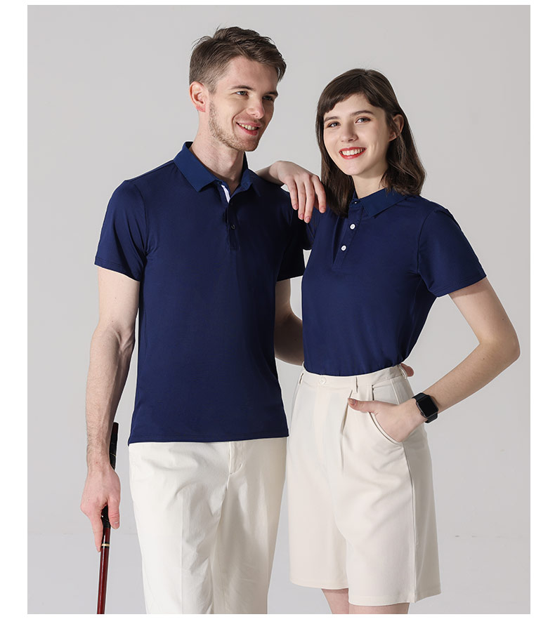 170g stylish and comfortable lapel short-sleeved POLO shirt universal style H11-271