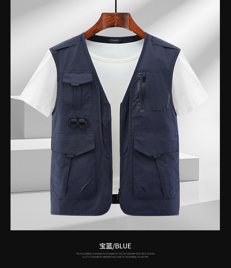 Quick-drying vest men outdoor mountaineering waistcoat jacket KC1-2267