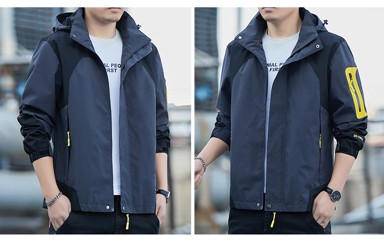 Outdoor windproof and waterproof jacket KR-8356