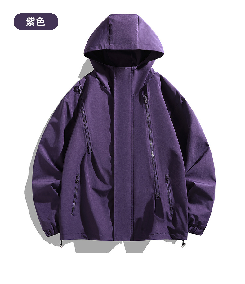 Outdoor windproof and rainproof functional wind jacket KF3-8808