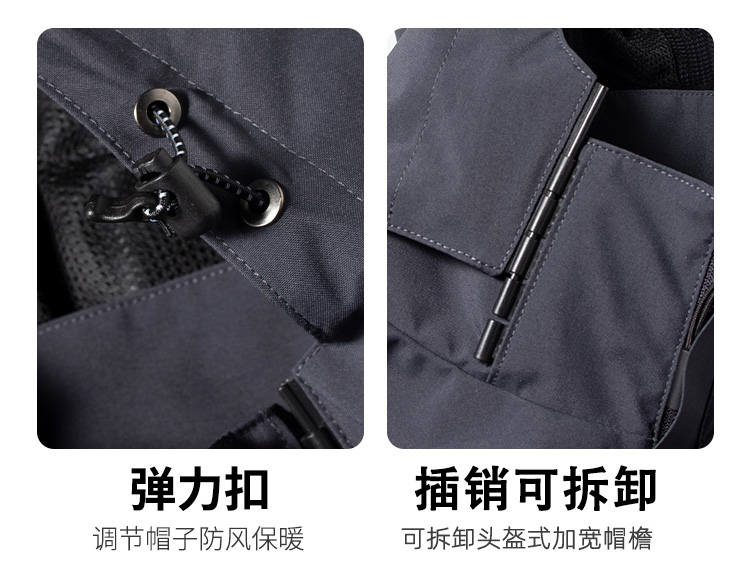 Anti-fouling and dirt-resistant single-layer jacket KL2-23686