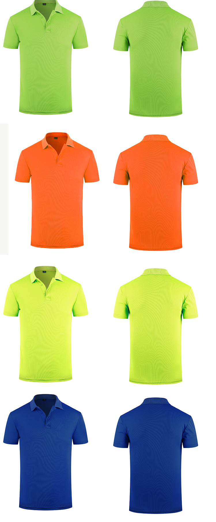 200g nano small collar quick-drying lapel short-sleeved POLO shirt universal style W01-1701