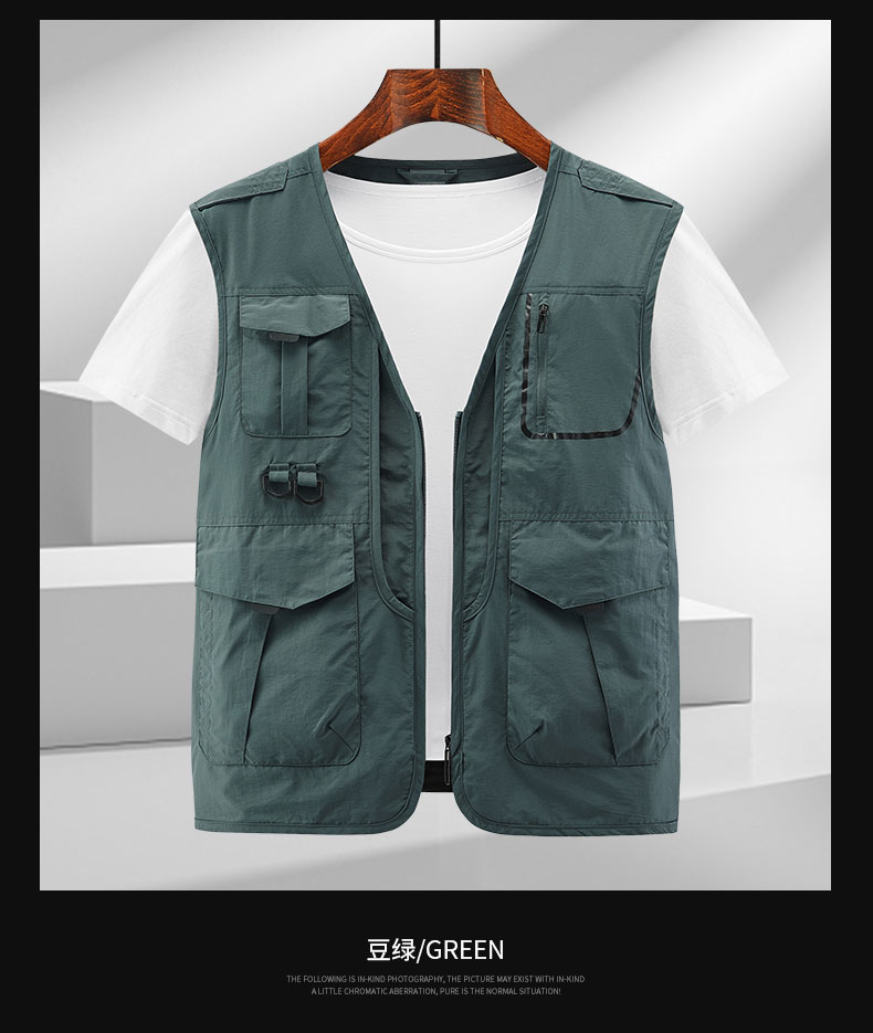 Quick-drying vest men outdoor mountaineering waistcoat jacket KC1-2267