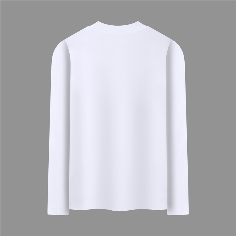 260g 40 long-staple cotton round neck long-sleeved T-shirt 72-8012