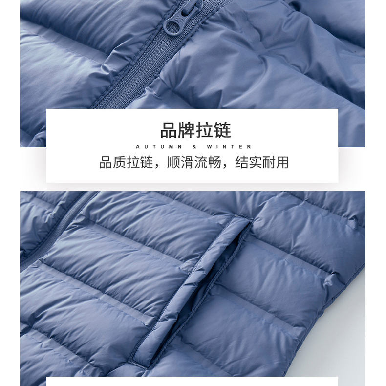 Outdoor windproof warm down jacket women jacket liner jacket men KW1-3335