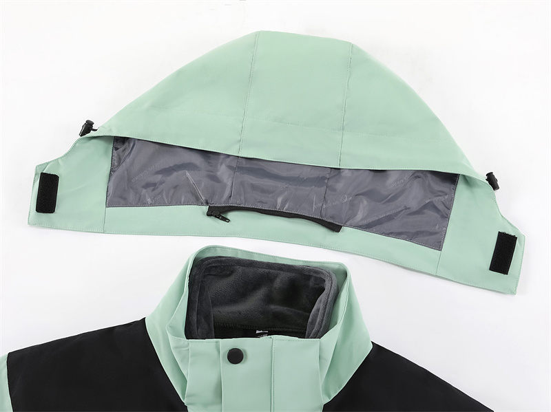 Outdoor high elastic Oxford cloth duck down liner three-in-one jacket GJ22-23988 duck down liner